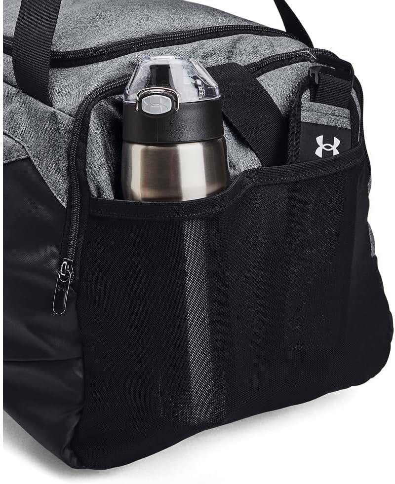 Under Armour Unisex-Adult Undeniable 5.0 Duffle , Pitch Gray Medium Heather (012)/Black , Medium - Image 3