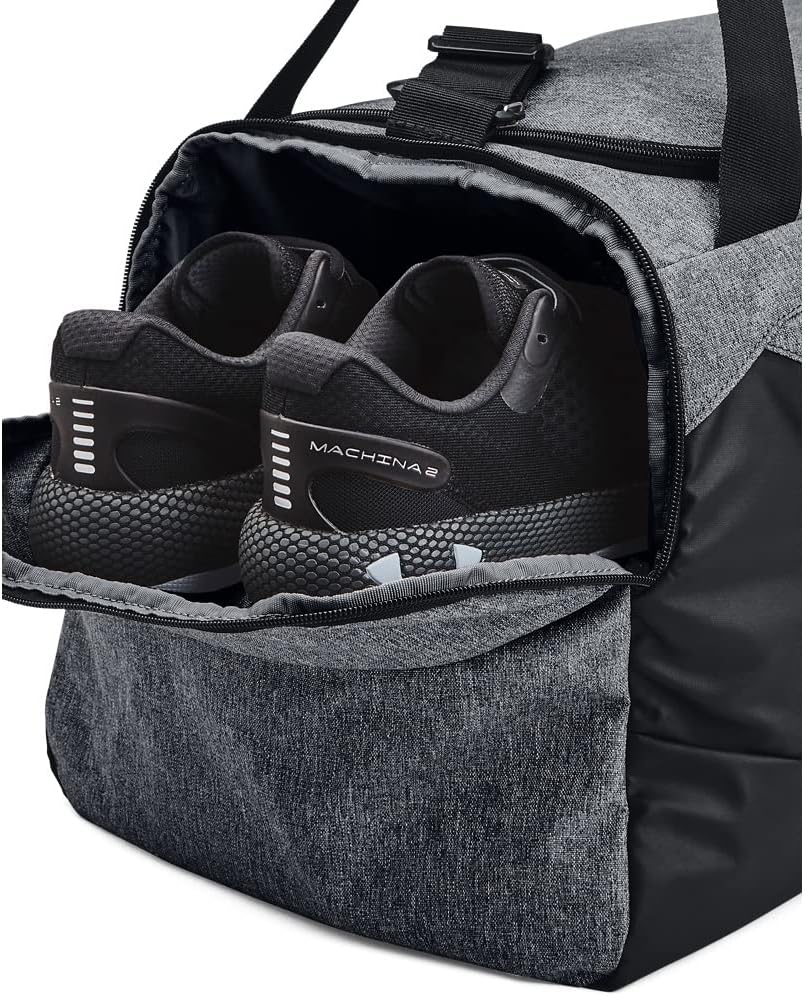 Under Armour Unisex-Adult Undeniable 5.0 Duffle , Pitch Gray Medium Heather (012)/Black , Medium - Image 4