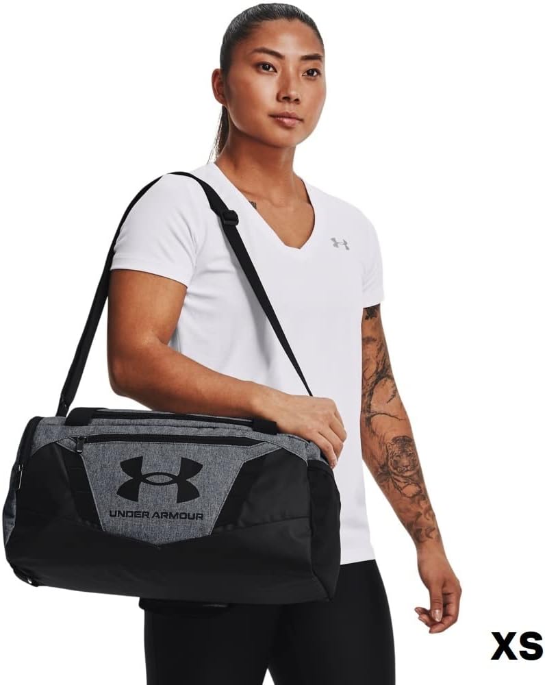 Under Armour Unisex-Adult Undeniable 5.0 Duffle , Pitch Gray Medium Heather (012)/Black , Medium - Image 5