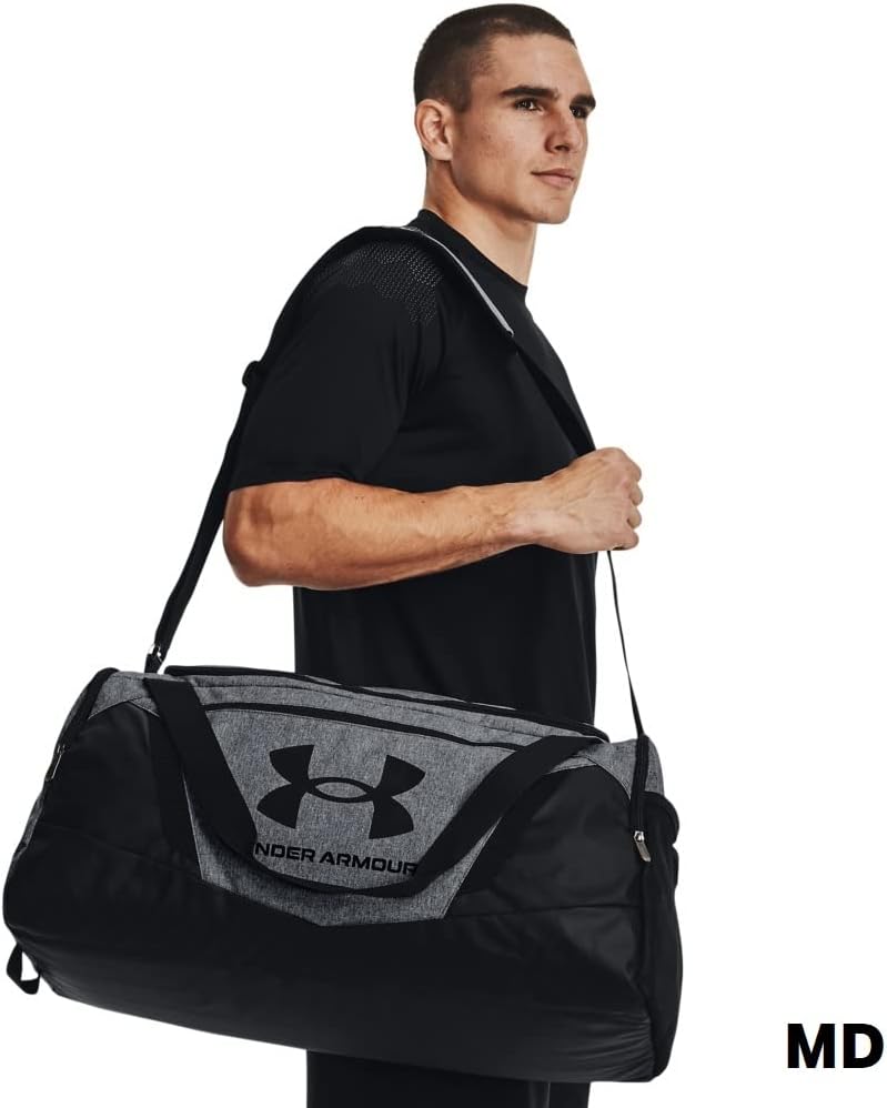Under Armour Unisex-Adult Undeniable 5.0 Duffle , Pitch Gray Medium Heather (012)/Black , Medium - Image 7